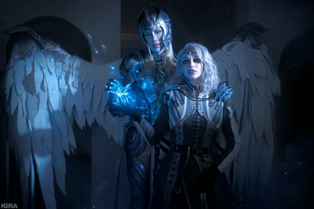 Косплей Izobel Thorn и Dame Aylin из Baldur’s Gate 3 от Lady Melamori и Frau Haku