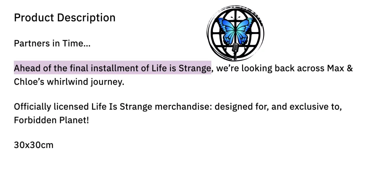 Forbidden Planet назвала Life is Strange: Reunion финальной игрой серии. Разработчики это не подтверждали