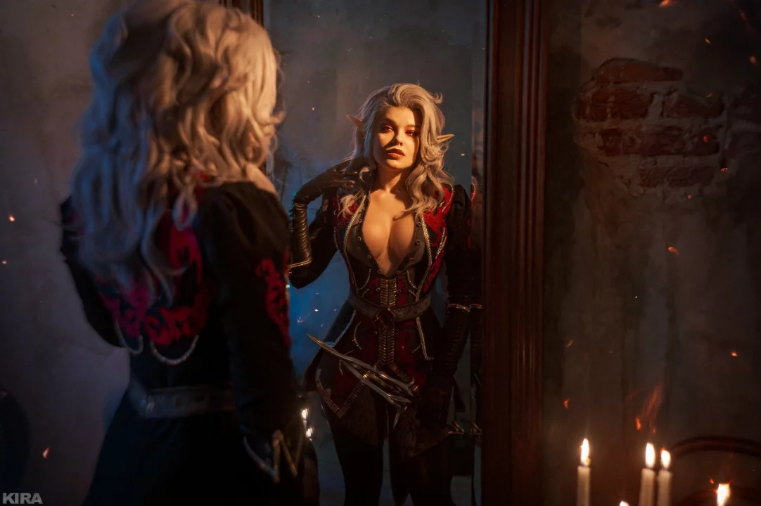 Косплей фем версий Raphael, Enver Gortash и Astarion из Baldur’s Gate 3 от Frau Haku, McCoy и CYXARIC