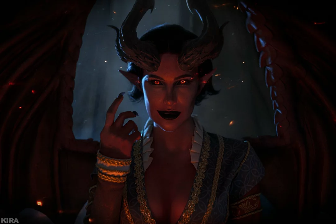 Косплей фем версий Raphael, Enver Gortash и Astarion из Baldur’s Gate 3 от Frau Haku, McCoy и CYXARIC