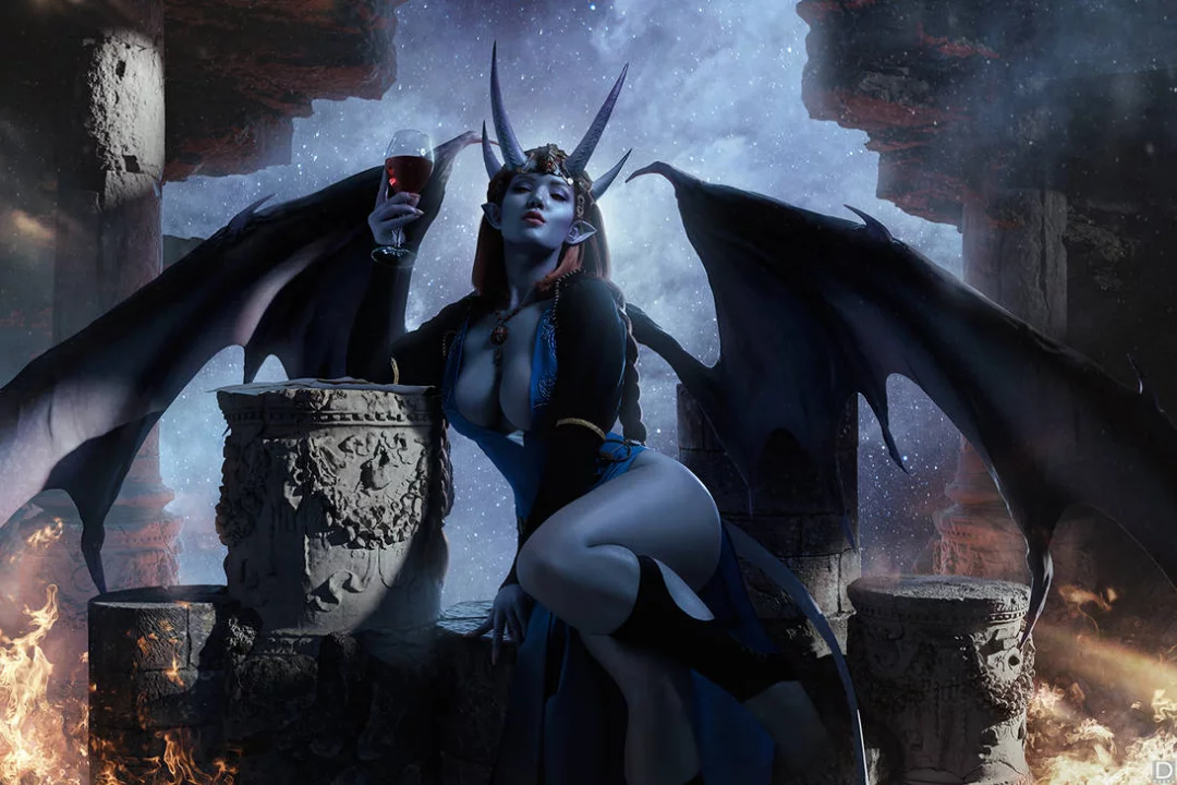 Косплей камбионки Mizora из Baldur’s Gate 3 от Lada Lyumos