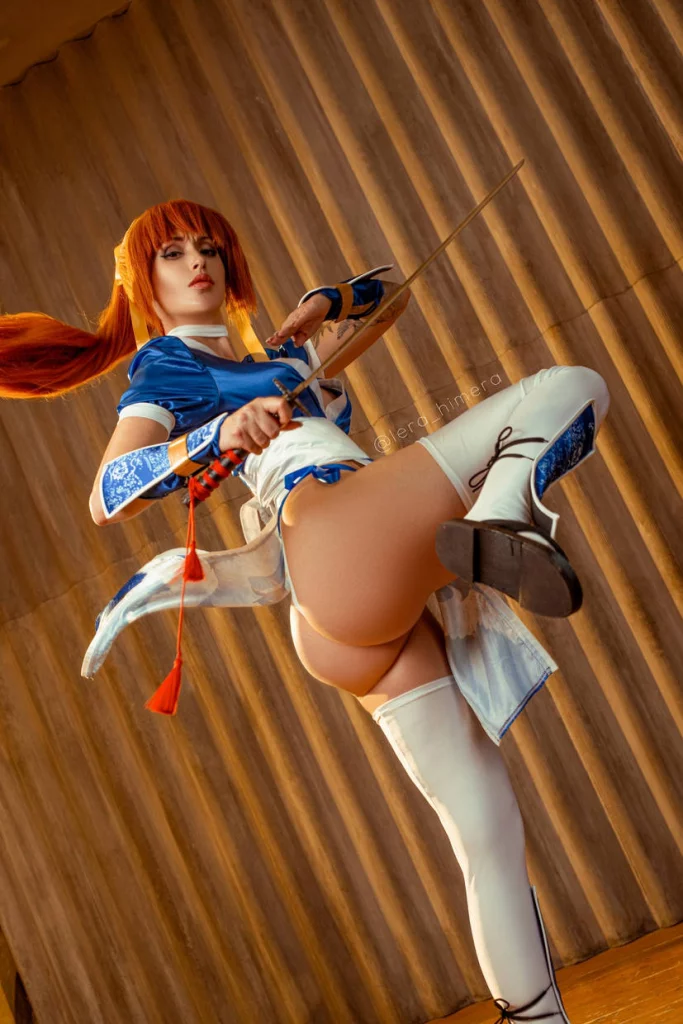 Косплей Kasumi из файтингов Dead or Alive от Lera Himera