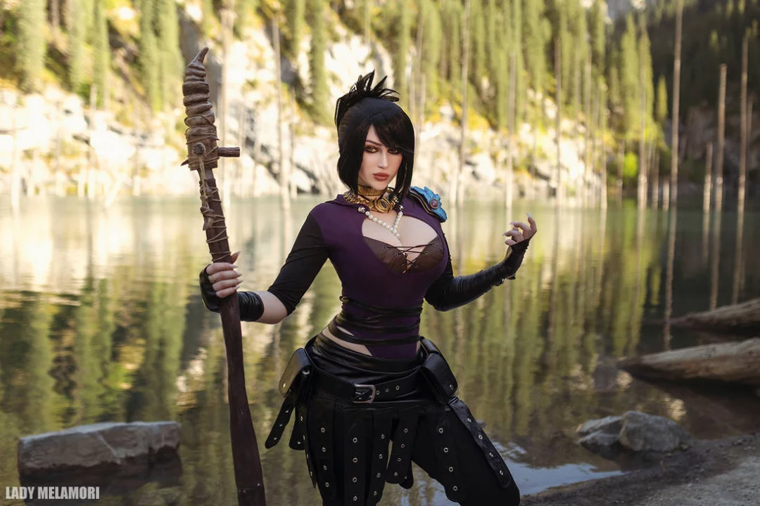 Косплей Morrigan из Dragon Age от Lady Melamori