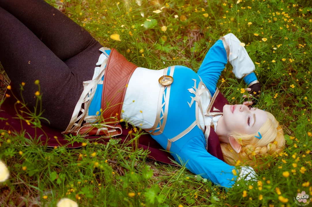Косплей Zelda из игр серии The Legend of Zelda от Oichi