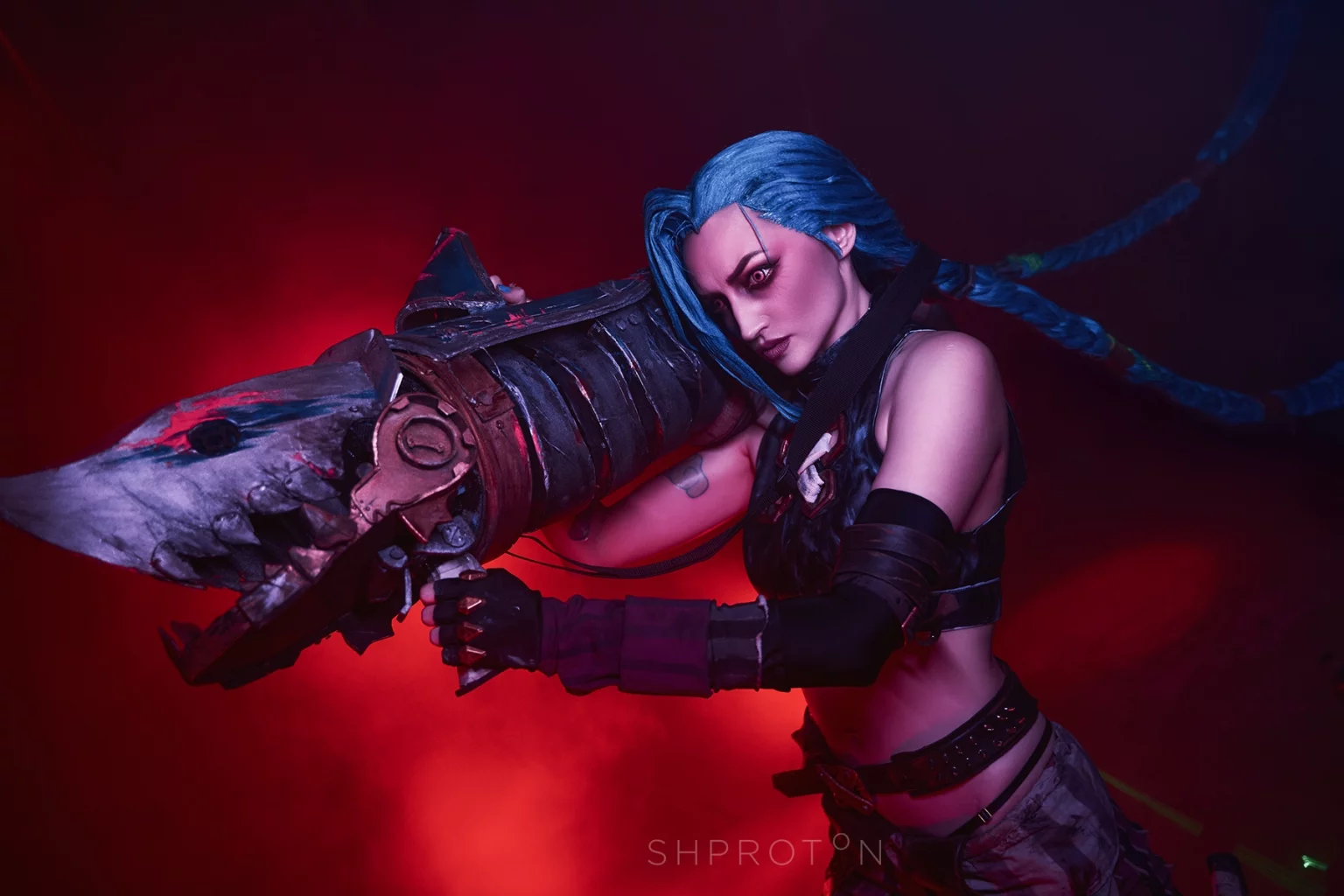 Косплей Jinx из League of Legends Arcane от Shproton Cosplay