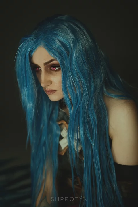 Косплей Jinx из League of Legends Arcane от Shproton Cosplay