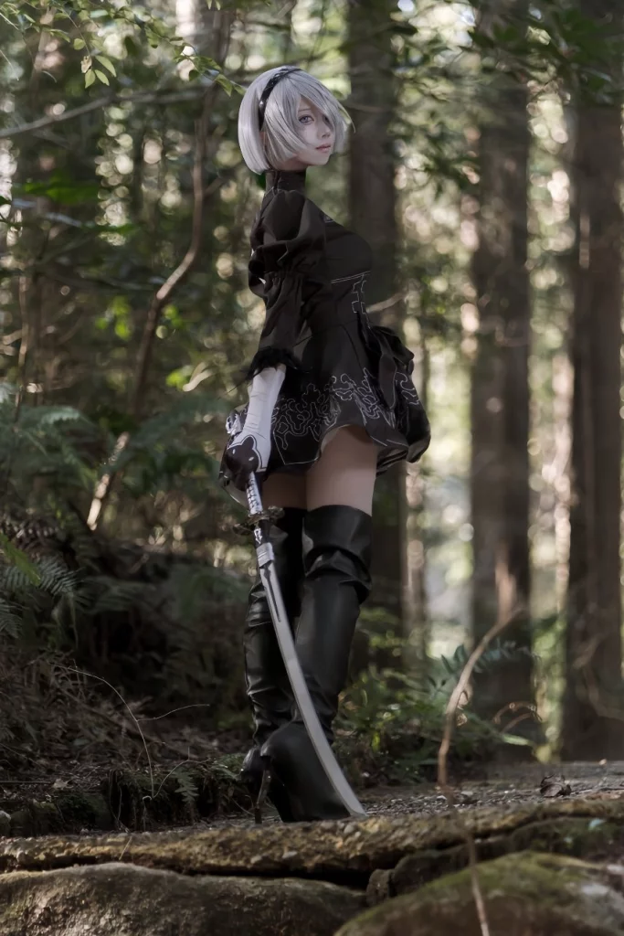 Косплей YoRHa 2B из Nier Automata от lurline2532