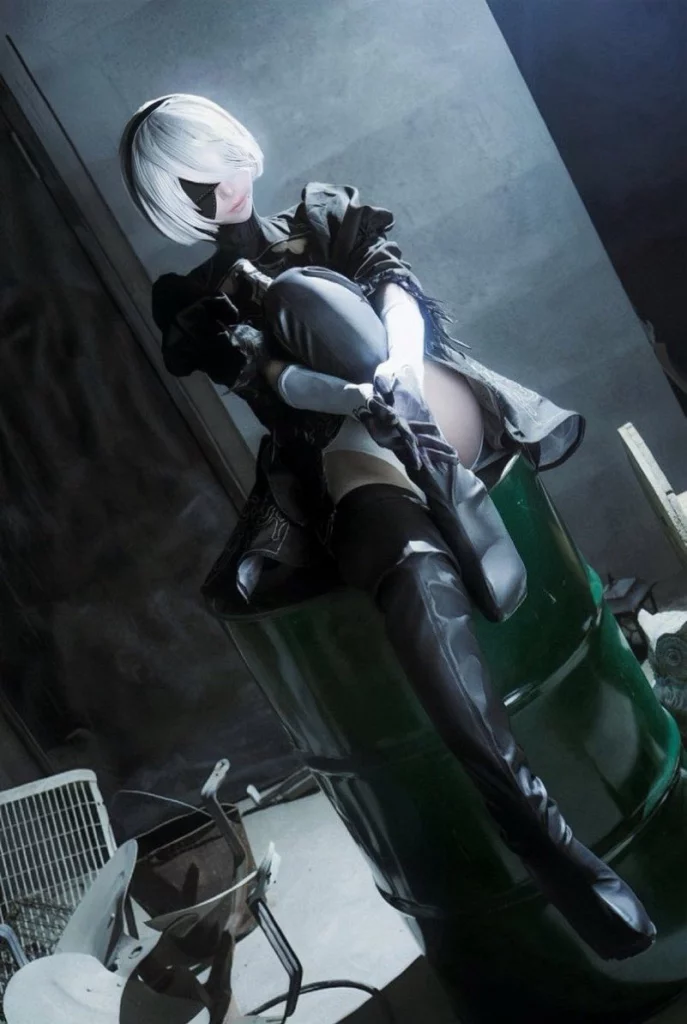 Косплей YoRHa 2B из Nier Automata от lurline2532