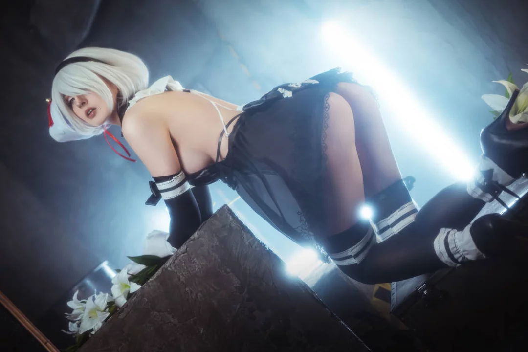 Косплей 2B EVE Costume из NieR Automata от Bellatrix Aiden