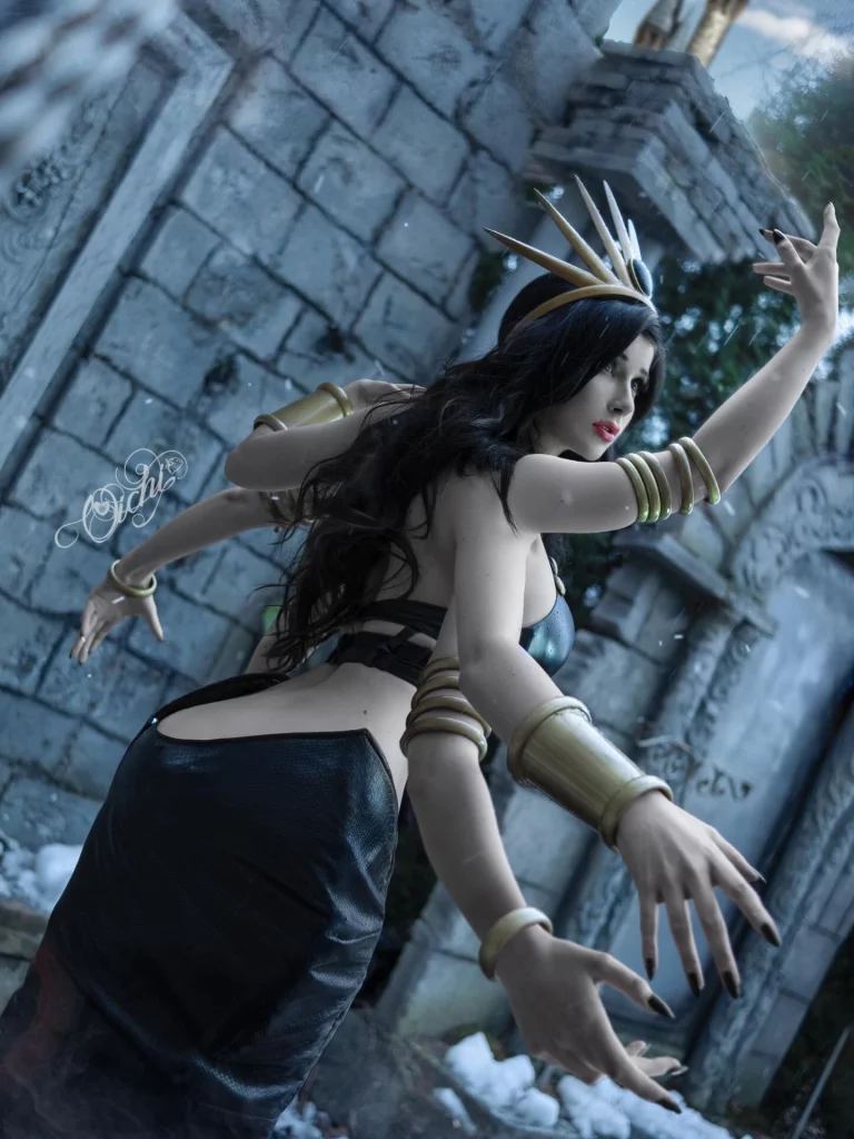 Косплей Naga Queens из Heroes of Might and Magic III от Oichi Chan