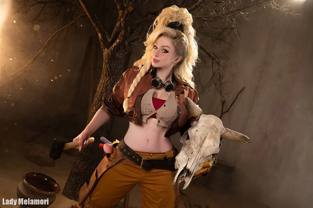 Косплей Gemma из Monster Hunter Wilds от Lady Melamori