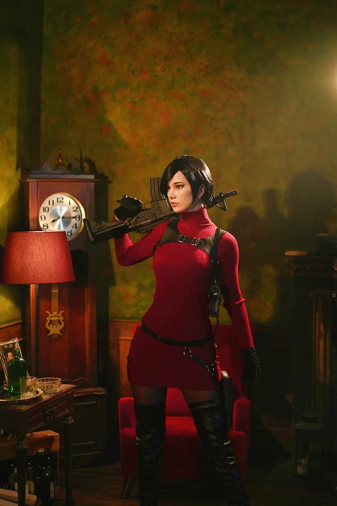 Косплей Ada Wong из Resident Evil 4 Remake от Ksana Syn