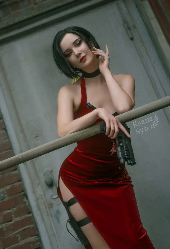 Косплей Ada Wong из Resident Evil 4 Remake от Ksana Syn