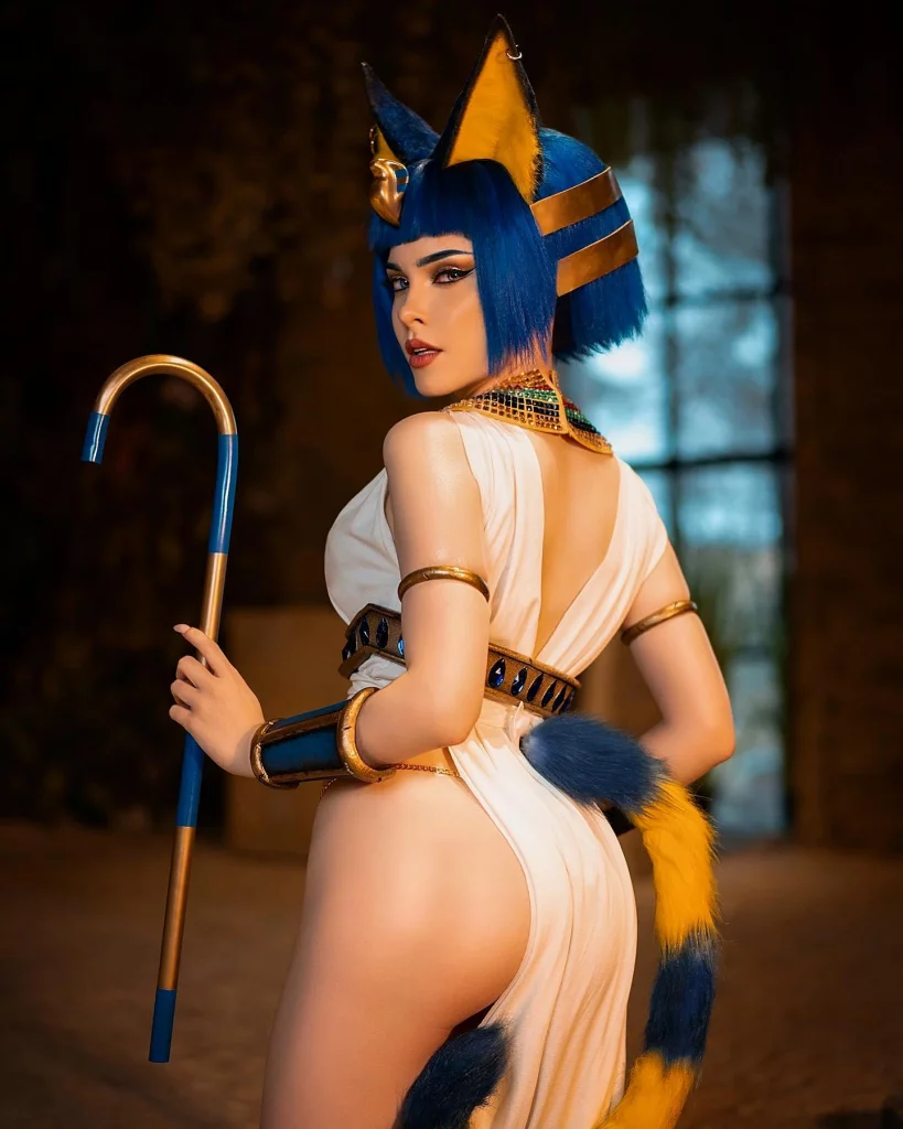 Косплей Ankha из Animal Crossing от Sladkoslava