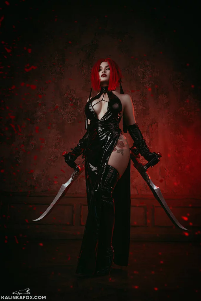 Косплей BloodRayne из одноимённой игры от Kalinka Fox