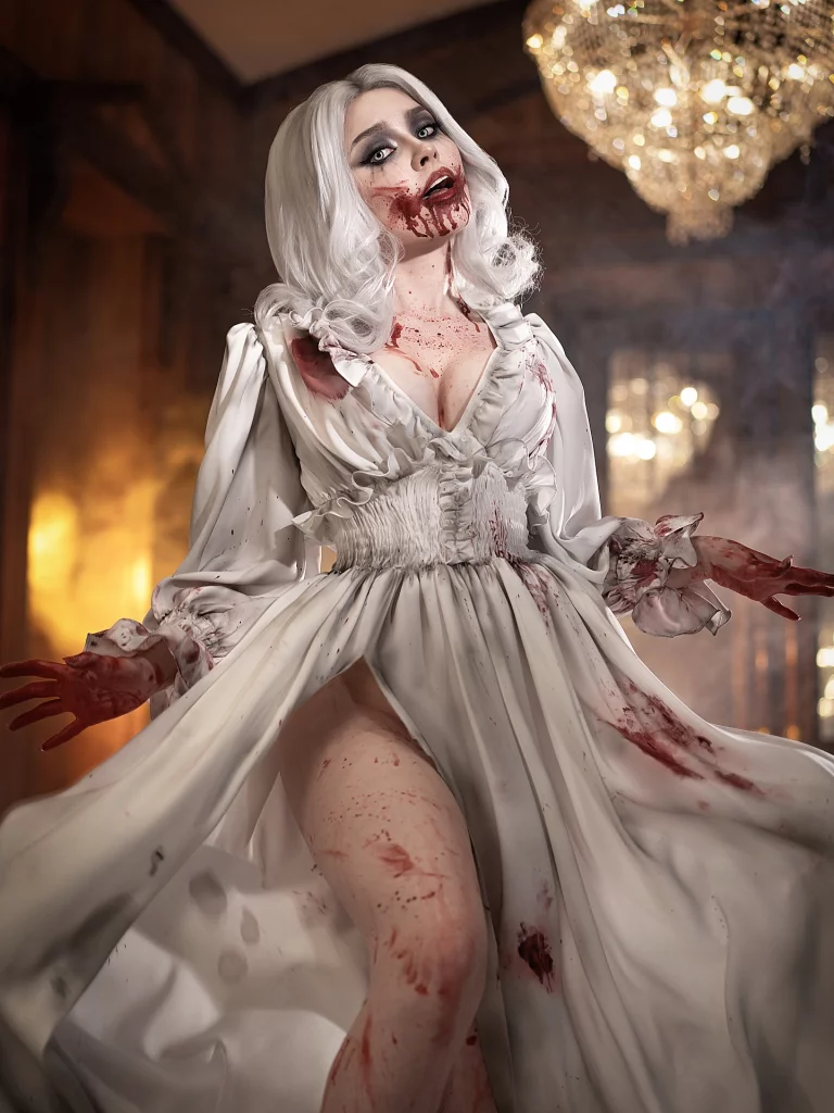 Косплей Selena Corey из Resident Evil Requiem от Sladkoslava