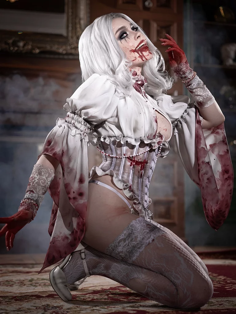 Косплей Selena Corey из Resident Evil Requiem от Sladkoslava
