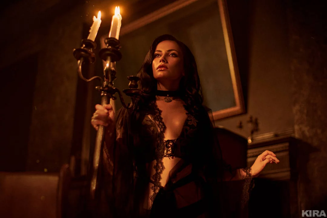 Косплей Yennefer of Vengerberg из The Witcher 3 Wild Hunt от Narga Lifestream