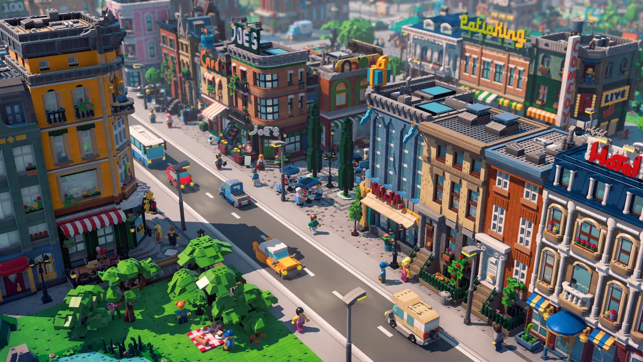Lego Skylines анонсирован: симулятор города по мотивам Cities: Skylines в стилистике Lego